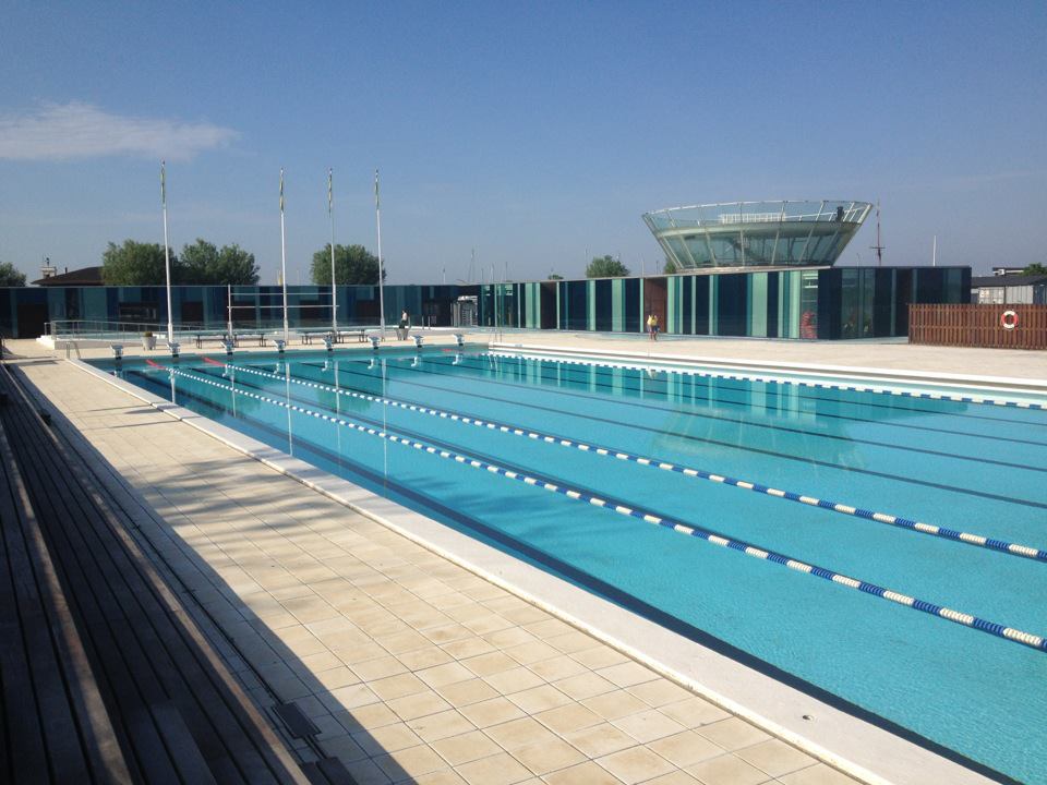 Svømmeleir til Landskrona 1 Cittadellbadet